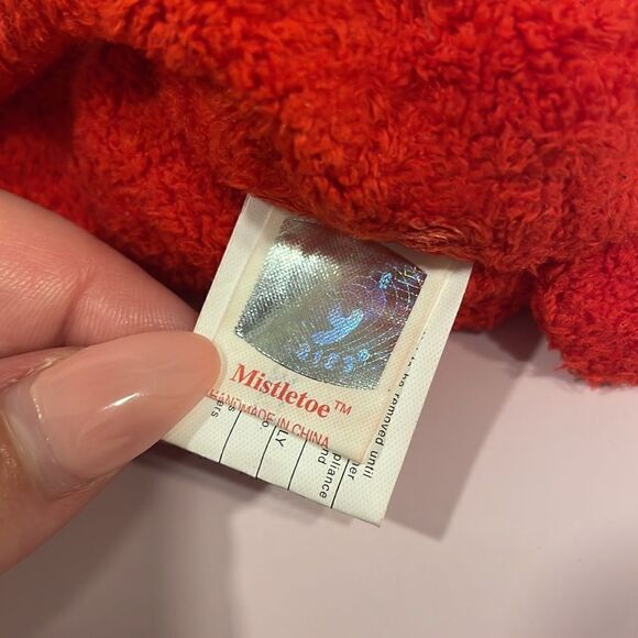 2001 Vintage Ty Beanie Baby Mistletoe the Christmas Bear 8” Excellent Used Con… - Picture 8 of 9